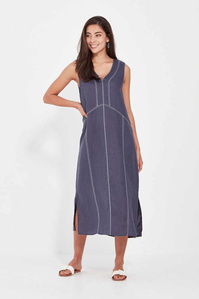 Verge Cordelia Dress in Denim 9764BR