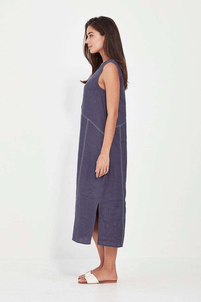 Verge Cordelia Dress in Denim 9764BR