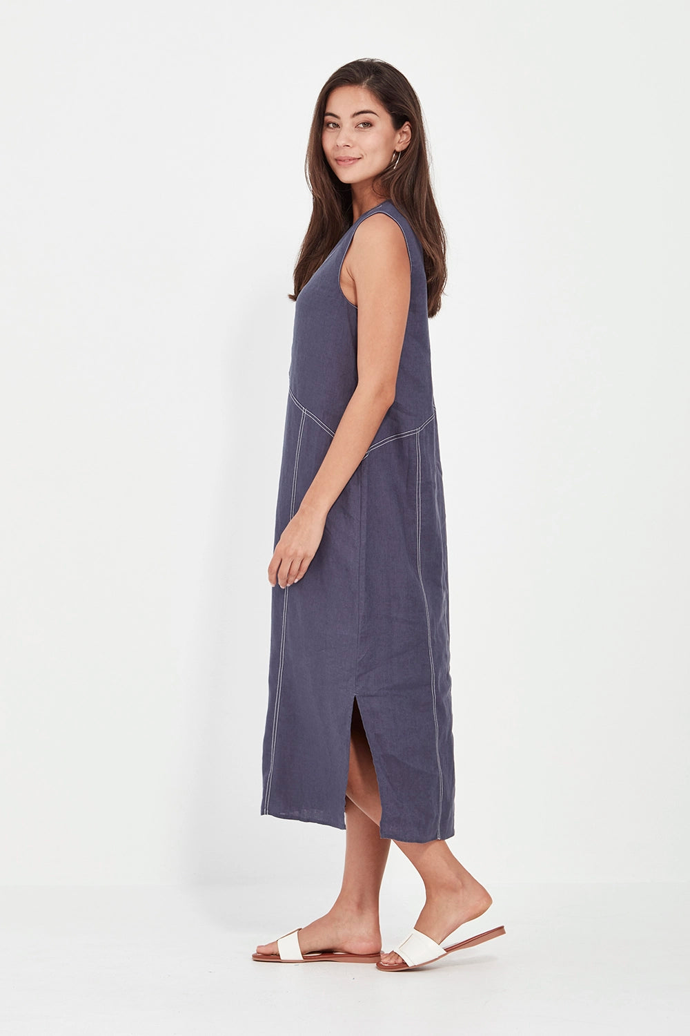 Verge Cordelia Dress in Denim 9764BR