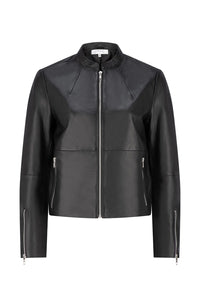 Caravan & Co Hudson Leather Bomber Jacket CJ413