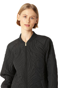 Ilse Jacobsen Quilt Coat in Black DUNE06