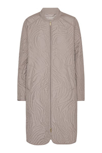 Ilse Jacobsen Quilt Coat in Atmosphere DUNE06