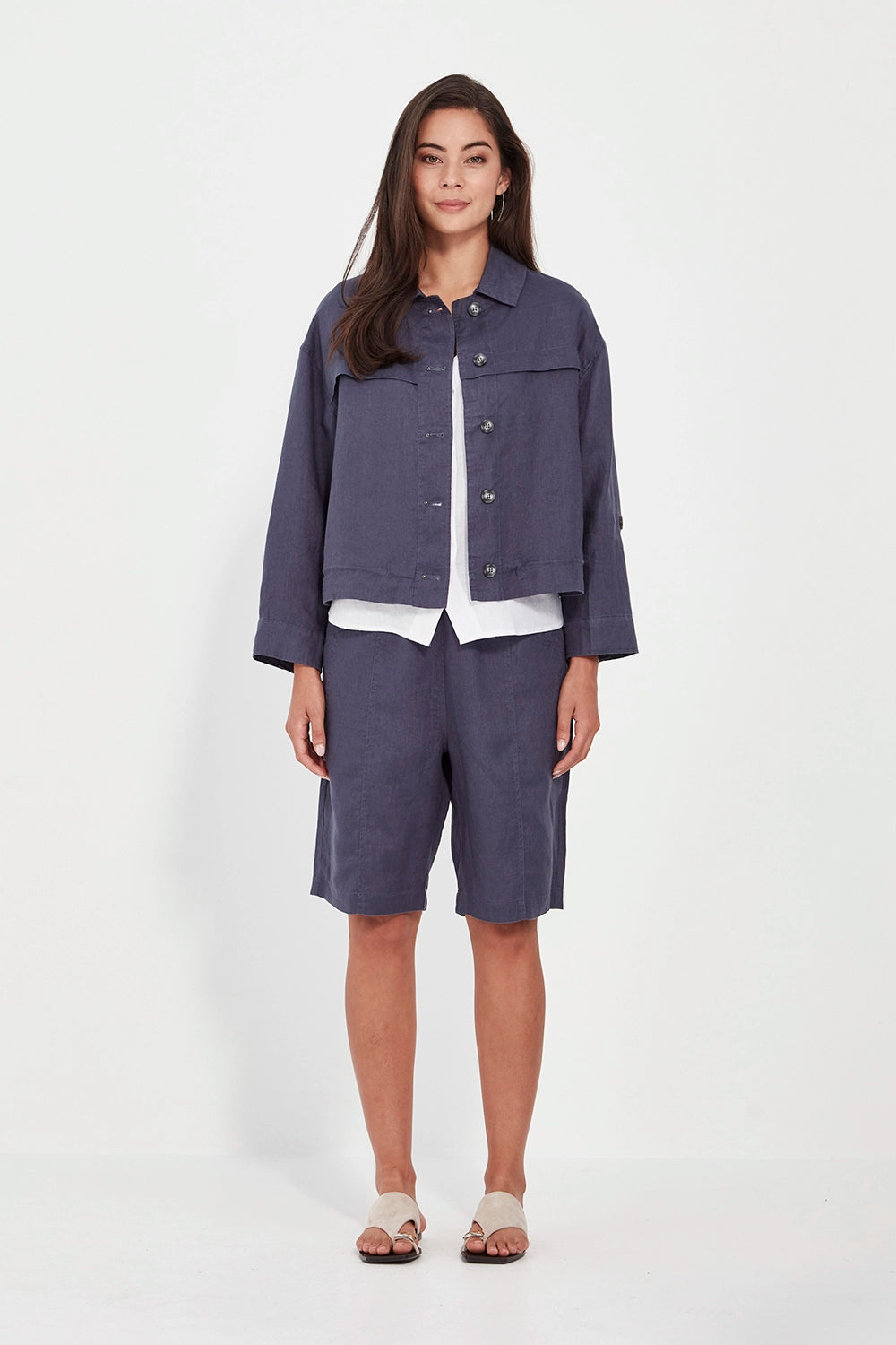 Verge Echo Jacket in Denim 9925BR