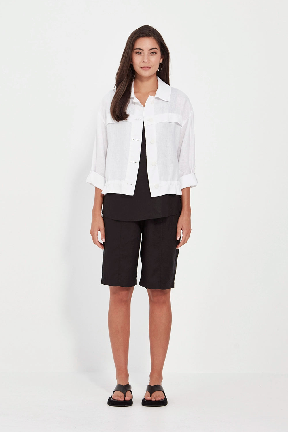 Verge Echo Jacket in White 9925BR