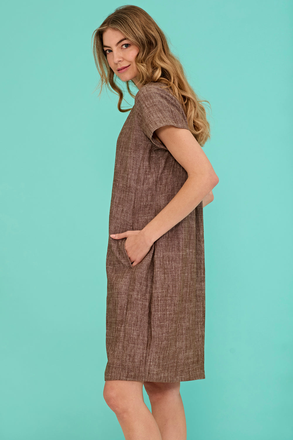 Verge Eden Dress in Cocoa 1333BR