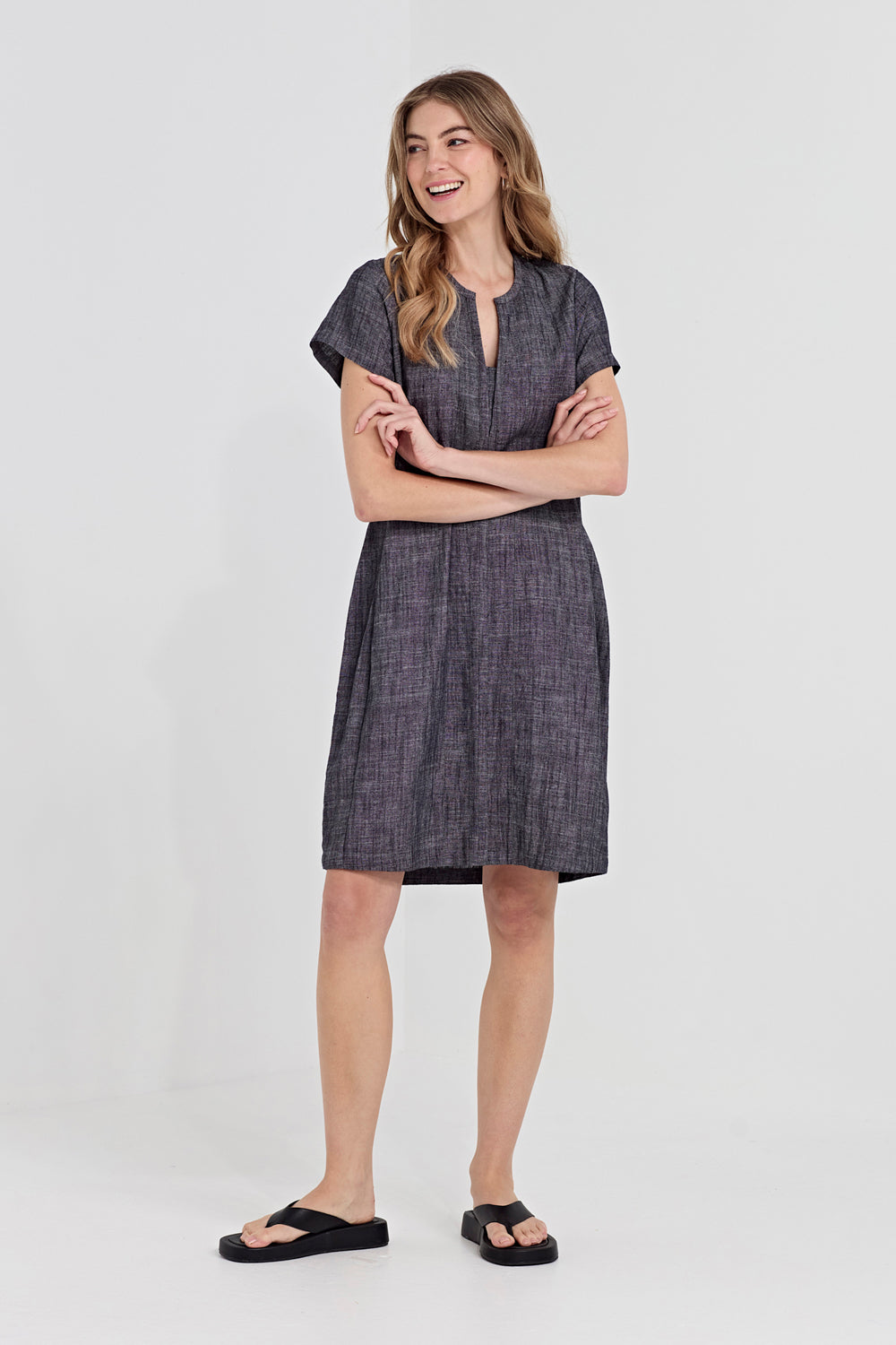 Verge Eden Dress in Ink 1333BR