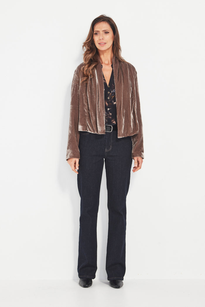 Verge Enchant Jacket in Mushroom 1008BR