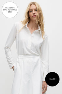 Mela Purdie Kick Collar Polo F007 8704