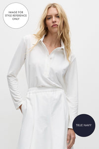 Mela Purdie Kick Collar Polo F007 8704