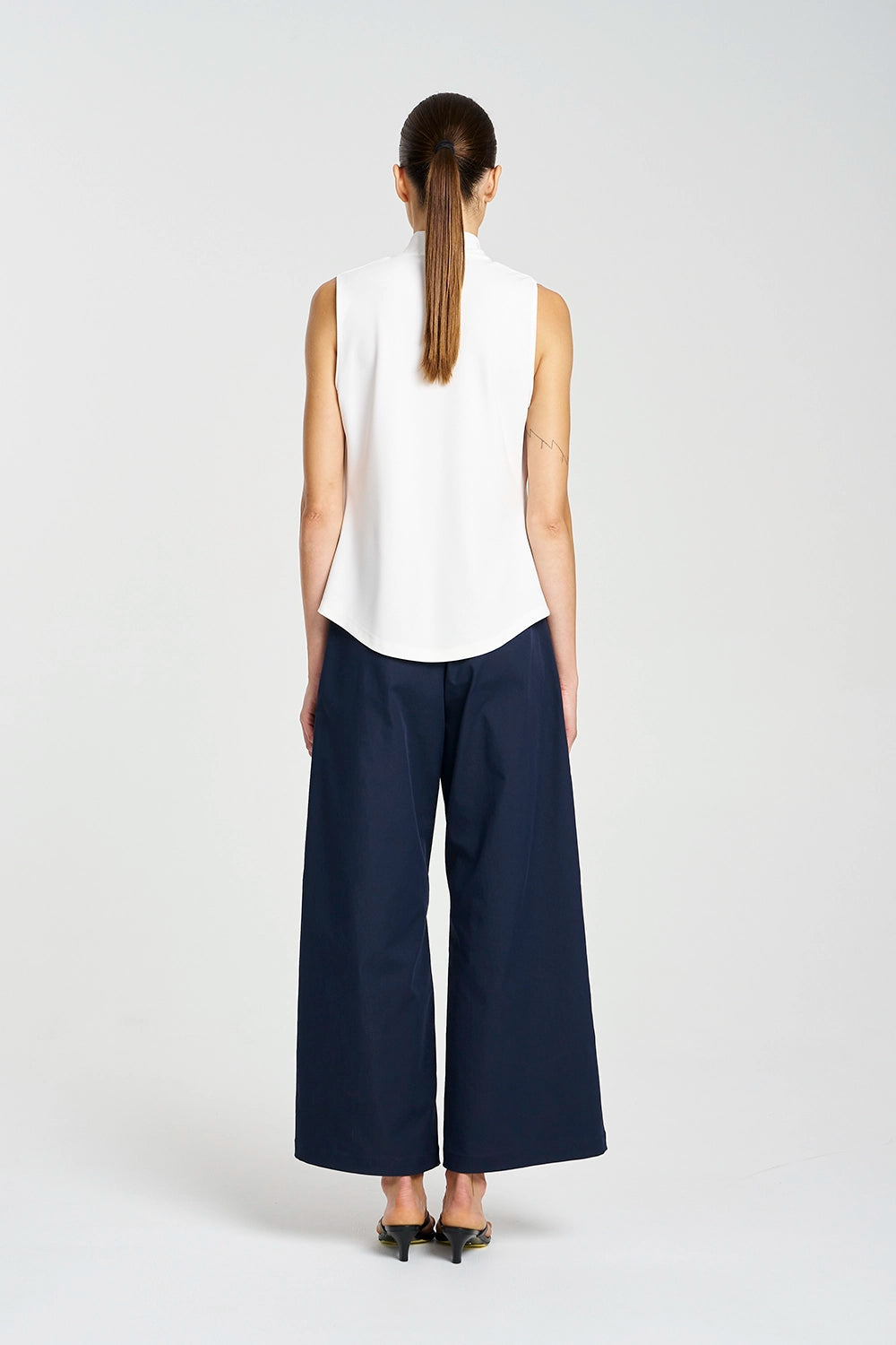Mela Purdie Suit Pant in Indigo F416 1907 - Pre-Order September Delivery