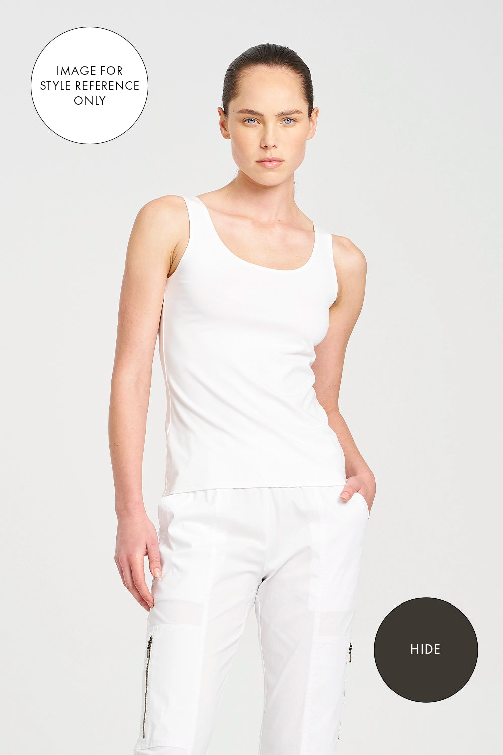 Mela Purdie Singlet in Hide F01 226 - Pre-Order September Delivery