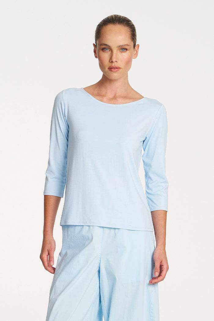 Mela Purdie Relaxed Boat Neck in Dream F01 2630