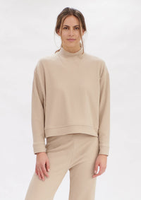 Mela Purdie Puffer Sweater in Meringue F104 8961