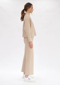 Mela Purdie Puffer Sweater in Meringue F104 8961