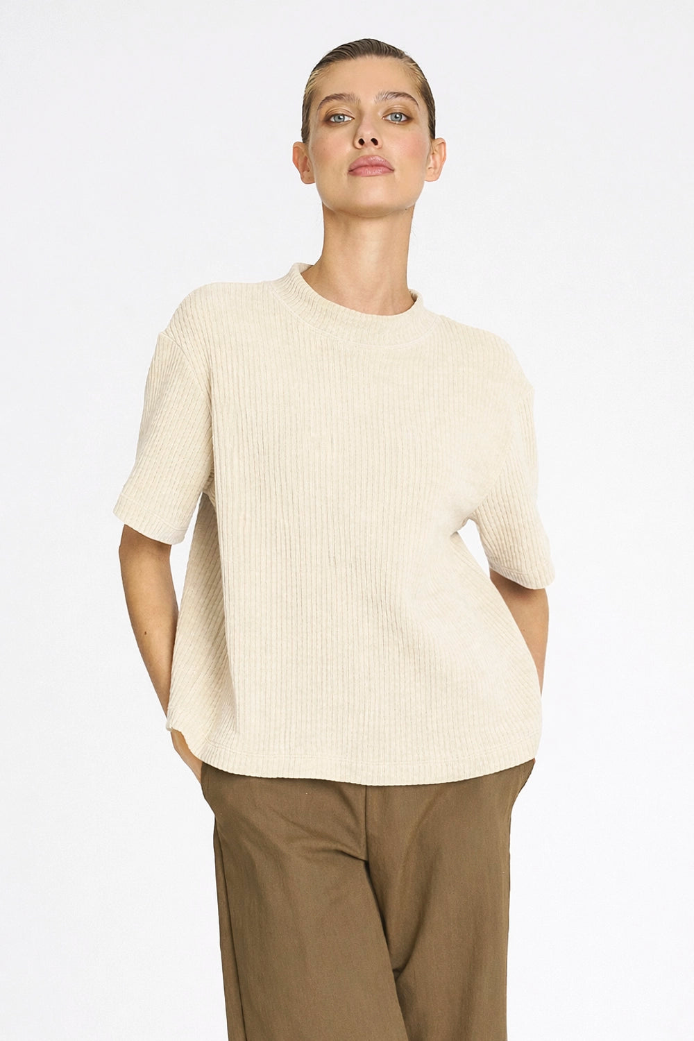 Mela Purdie Box Halo Top In Petal F090 8936 - Pre-Order March Delivery