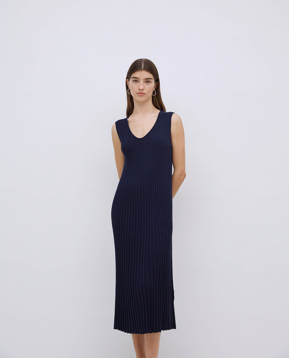 Yerse Sleeveless Knitted Dress 42517Ys
