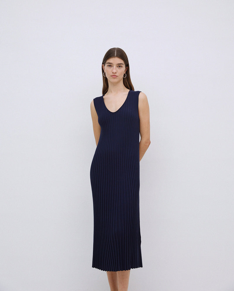 Yerse Sleeveless Knitted Dress 42517Ys