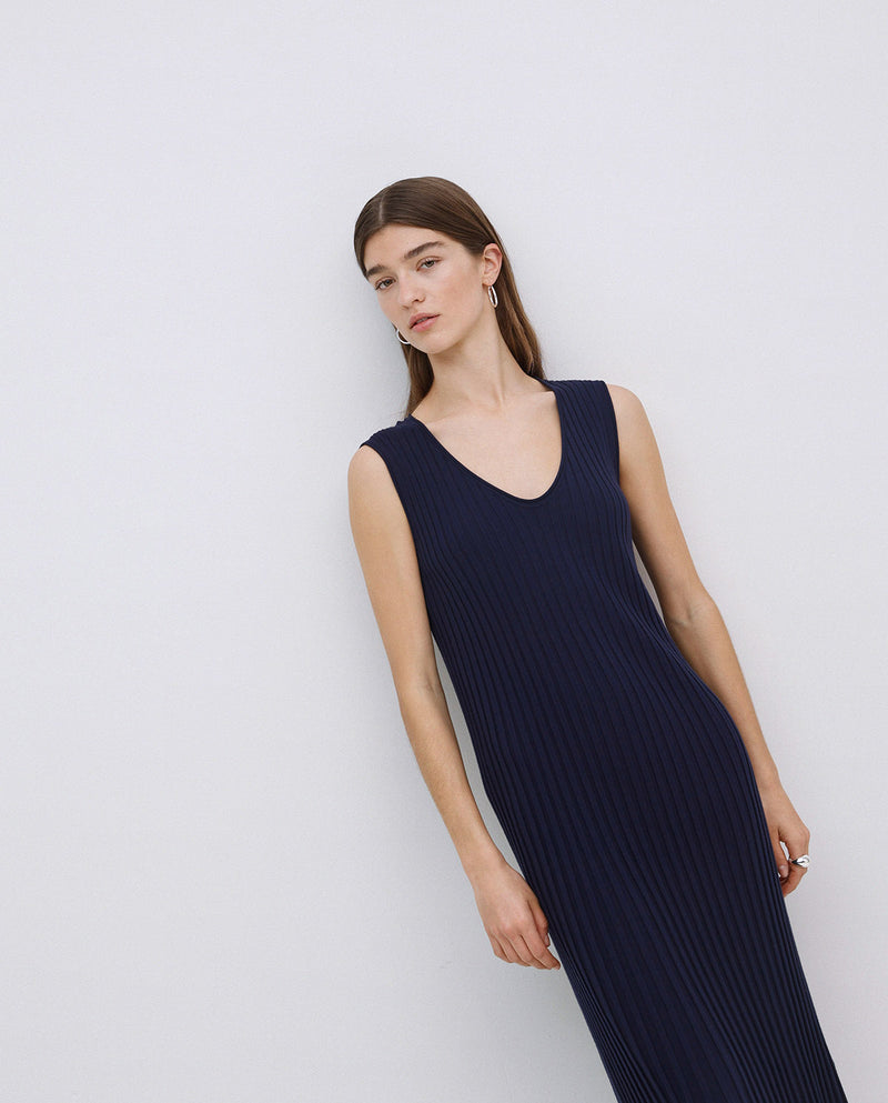 Yerse Sleeveless Knitted Dress 42517Ys