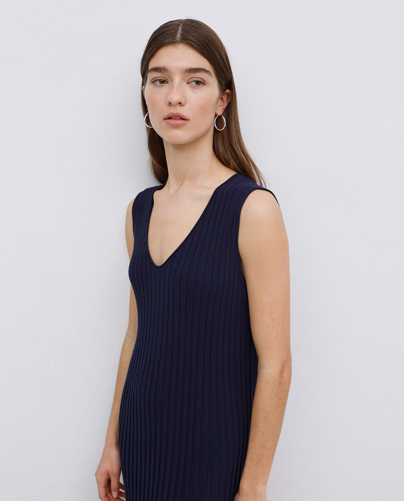 Yerse Sleeveless Knitted Dress 42517Ys