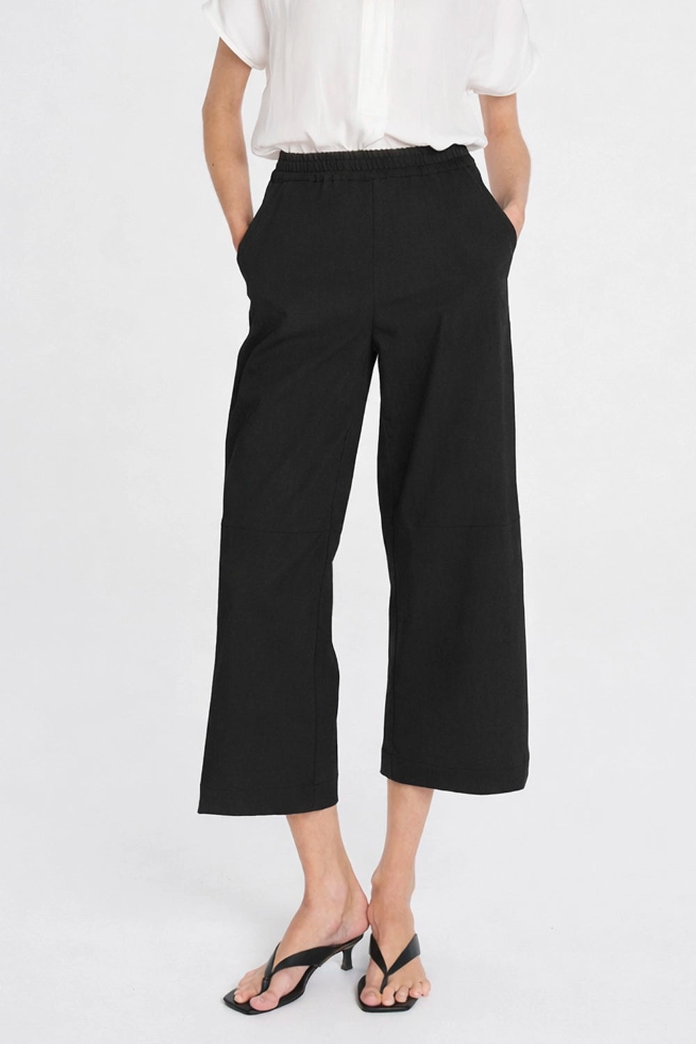 Mela Purdie Slice Pant In Black F416 1963 - Pre-Order March Delivery