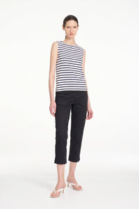 Mela Purdie Capri Pant in Black F419 10015 - Pre-Order November Delivery