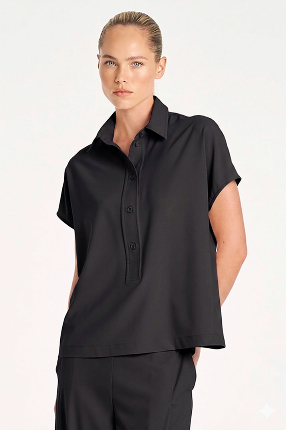 Mela Purdie Tab Shell in Black F618 80043 - Pre-Order July Delivery