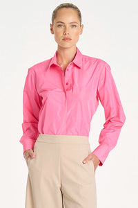 Mela Purdie Saville Shirt in Floss F621 8920 - Pre-Order July Delivery