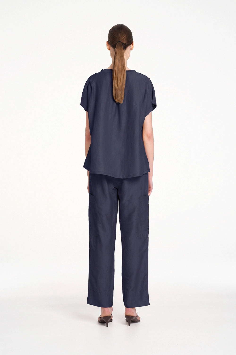 Mela Purdie Cruise Shell in Navy F628 8798 - Pre-Order November Delivery