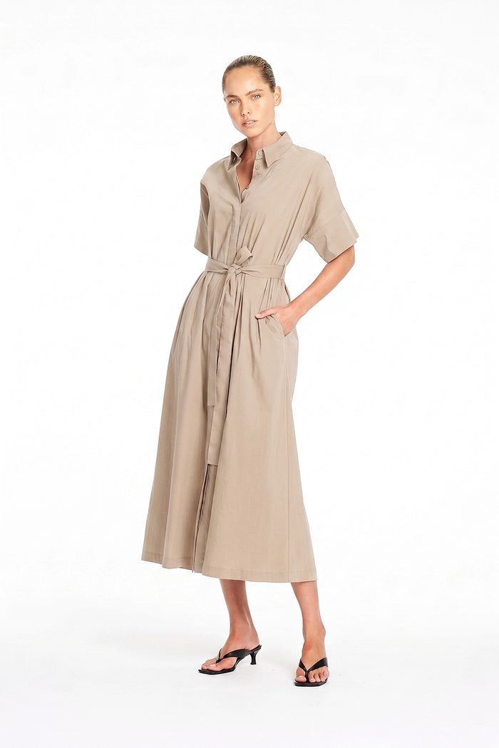 Mela Purdie Pace Dress in Hay F65 3079 - Pre-Order September Delivery