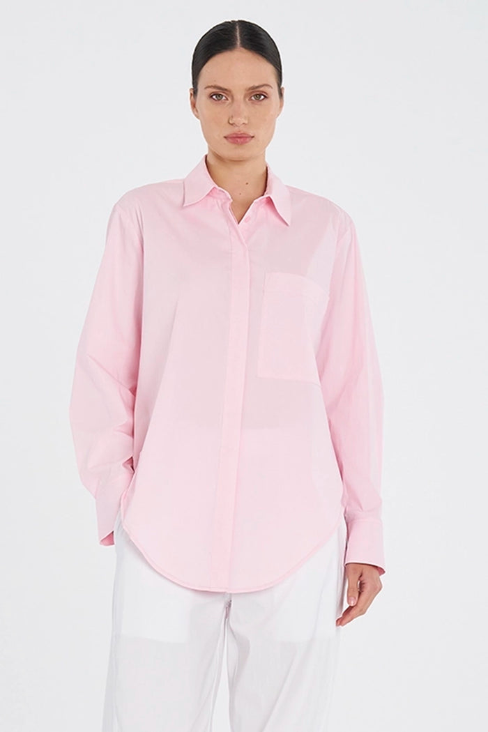 Mela Purdie Saville Shirt in Rosebud F65 8920 - Pre-Order February Delivery