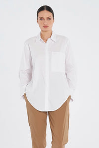 Mela Purdie Saville Shirt in White F65 8920