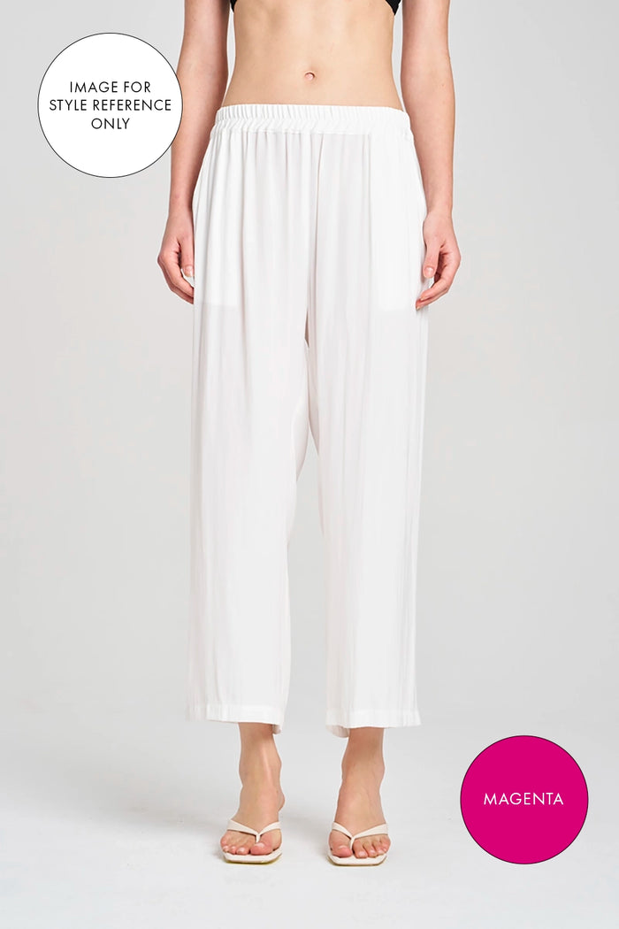 Mela Purdie Pace Pant in Magenta F67 1740