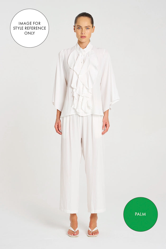 Mela Purdie Pace Pant in Palm F67 1740 - Pre-Order September Delivery