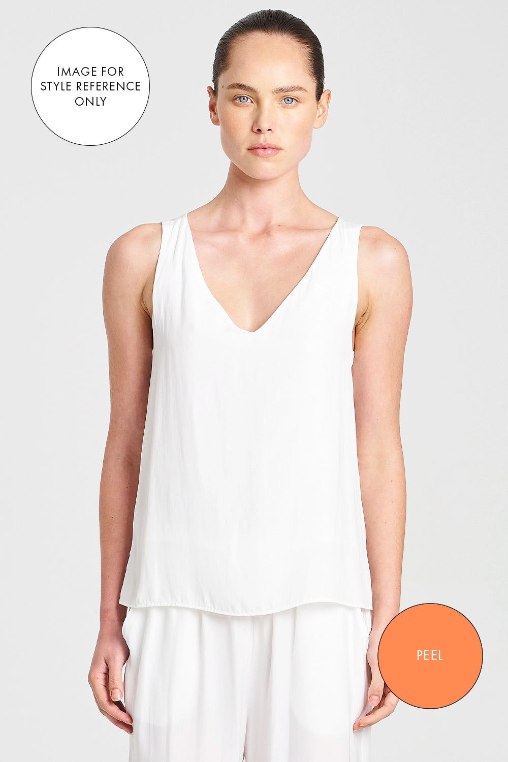 Mela Purdie Audrey Tank in Peel F67 2703
