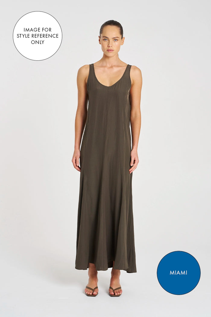 Mela Purdie Halo Dress in Miami F67 3012 - Pre-Order September Delivery