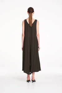 Mela Purdie Soire Dress in Bark F67 3073 - Pre-Order November Delivery