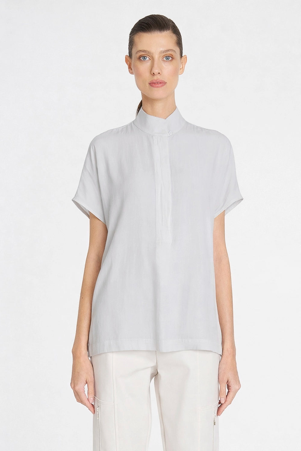 Mela Purdie Funnel Shell In Oyster F67 8037 - Pre-Order March Delivery