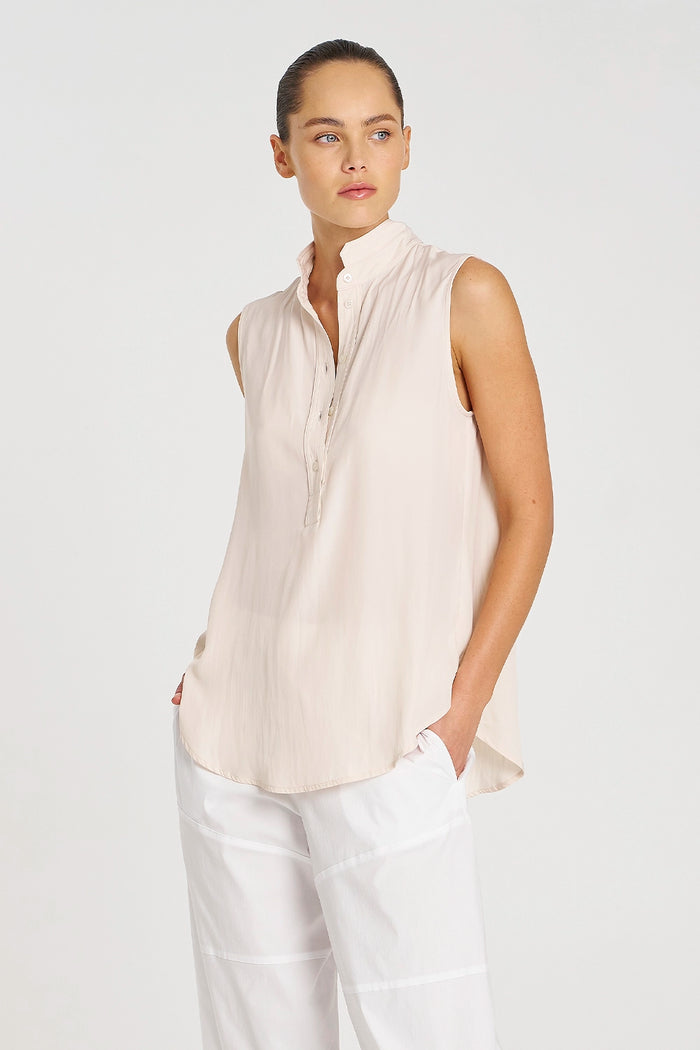 Mela Purdie Tab Slide Tank in Meringue F67 8146 - Pre-Order September Delivery