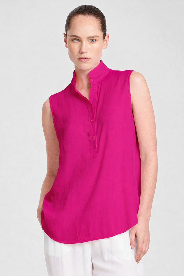 Mela Purdie Tab Slide Tank in Magenta F67 8146