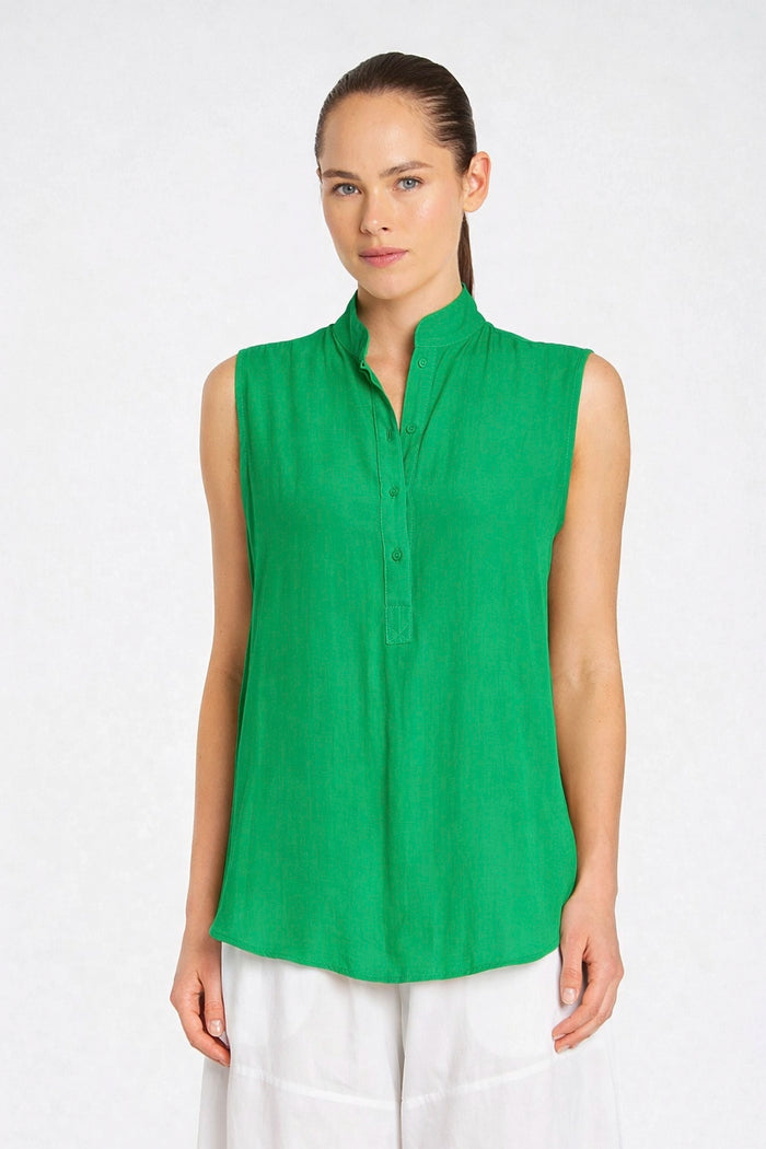 Mela Purdie Tab Slide Tank in Palm F67 8146