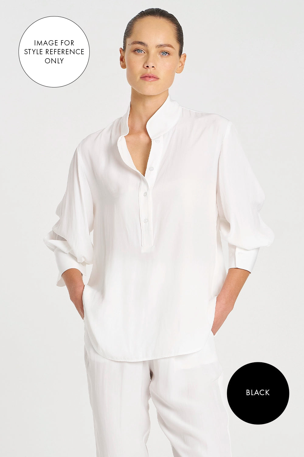 Mela Purdie Resort Shirt F67 8706 - Pre-Order September Delivery