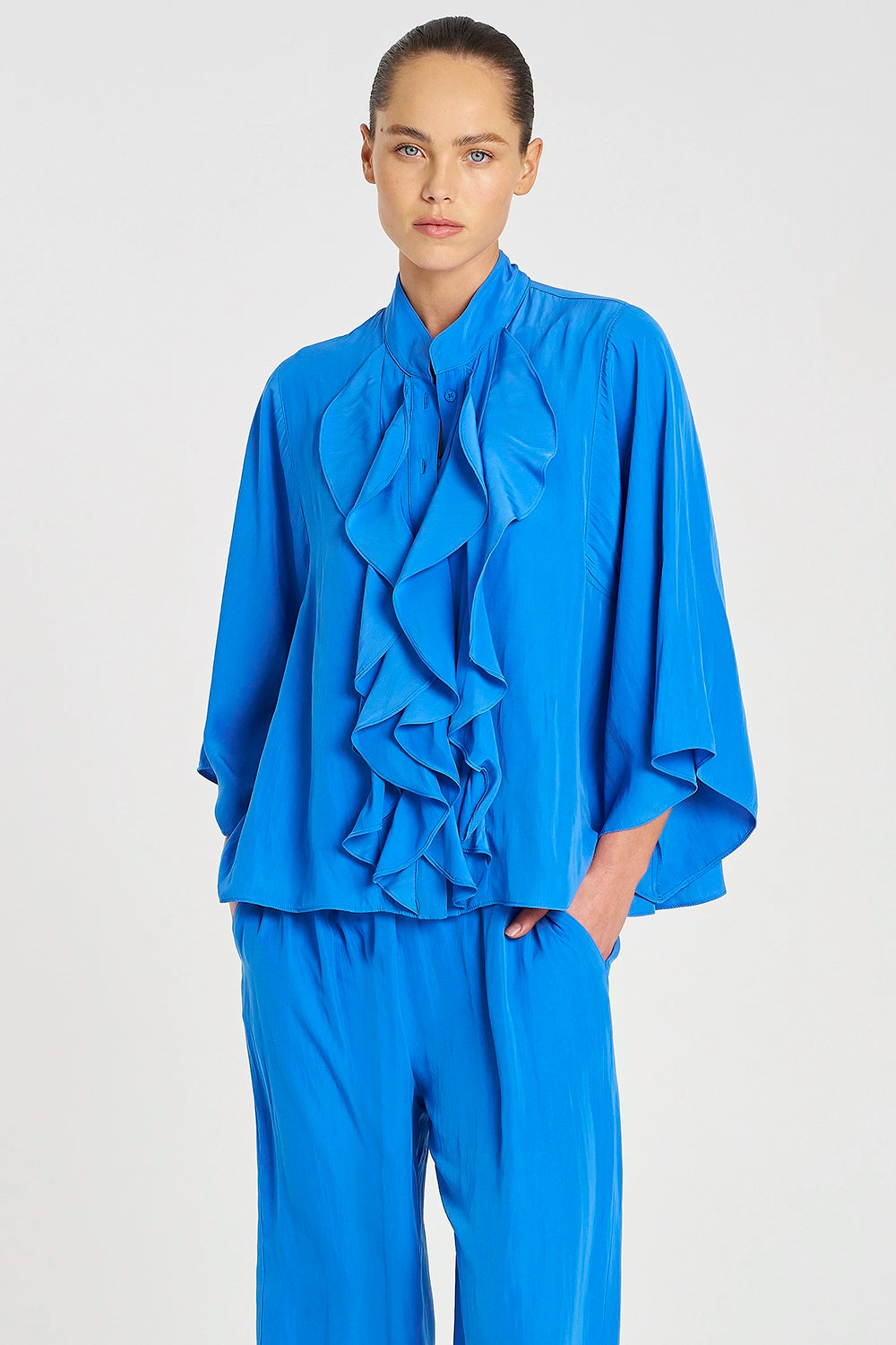 Mela Purdie Fezz Blouse in Miami F67 8822 - Pre-Order September Delivery