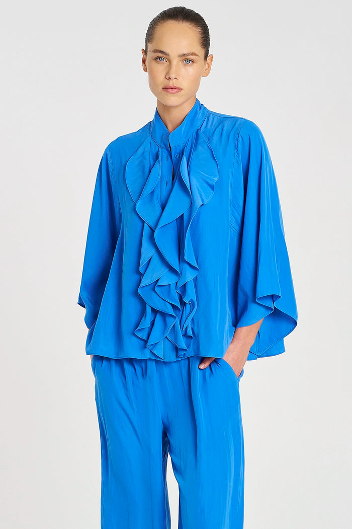 Mela Purdie Fezz Blouse in Miami F67 8822 - Pre-Order September Delivery