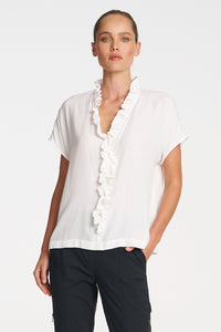 Mela Purdie Lariat Shell in White F67 8986