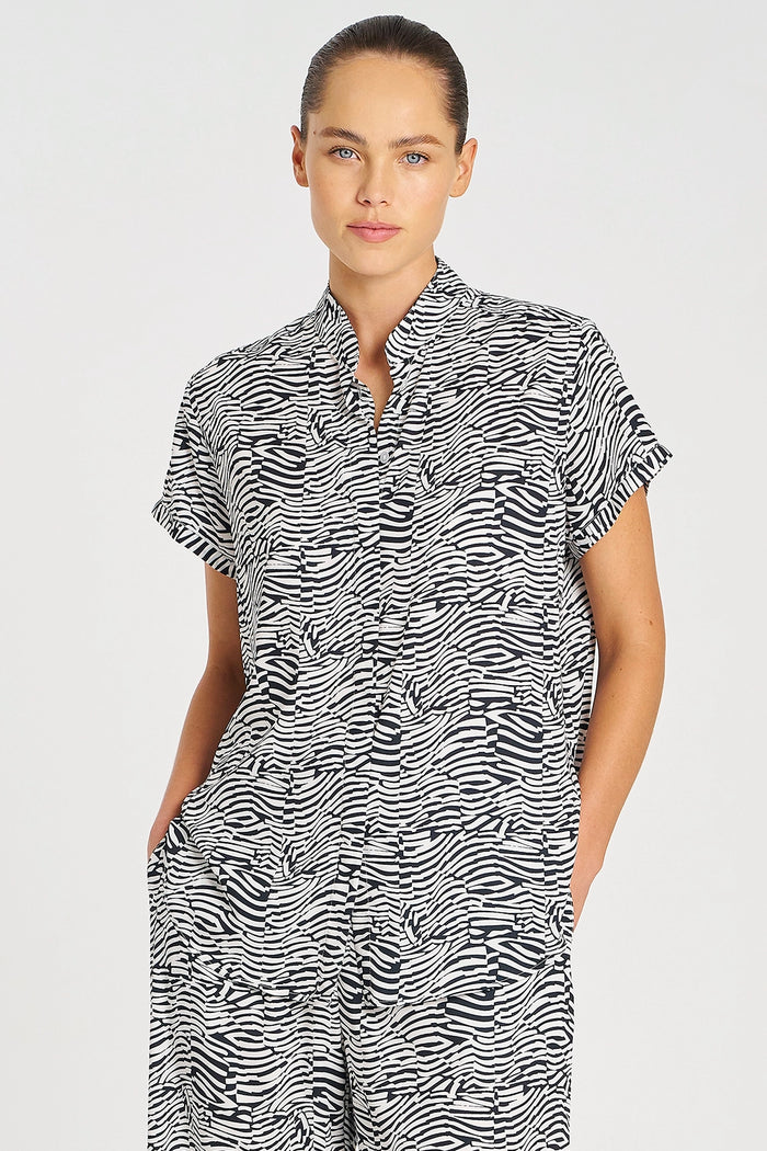 Mela Purdie Stand Shirt F846 8629 - Pre-Order September Delivery