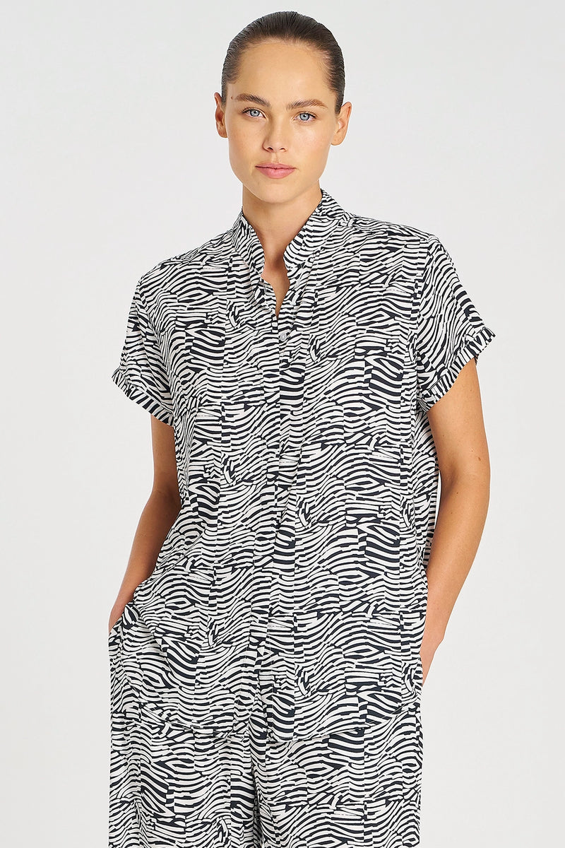 Mela Purdie Stand Shirt F846 8629 - Pre-Order September Delivery