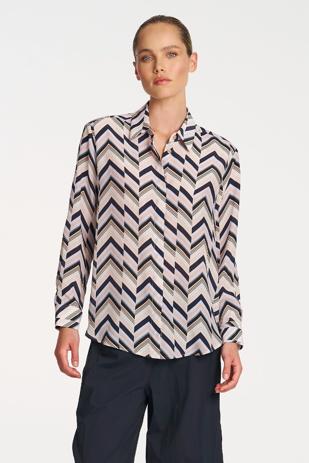 Mela Purdie Soft Shirt in Pleat F857 2822