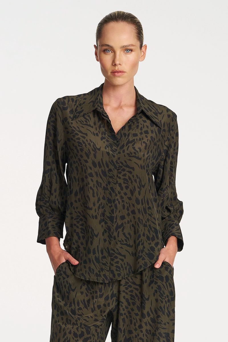 Mela Purdie Resort Blouse in Amazon F859 8976