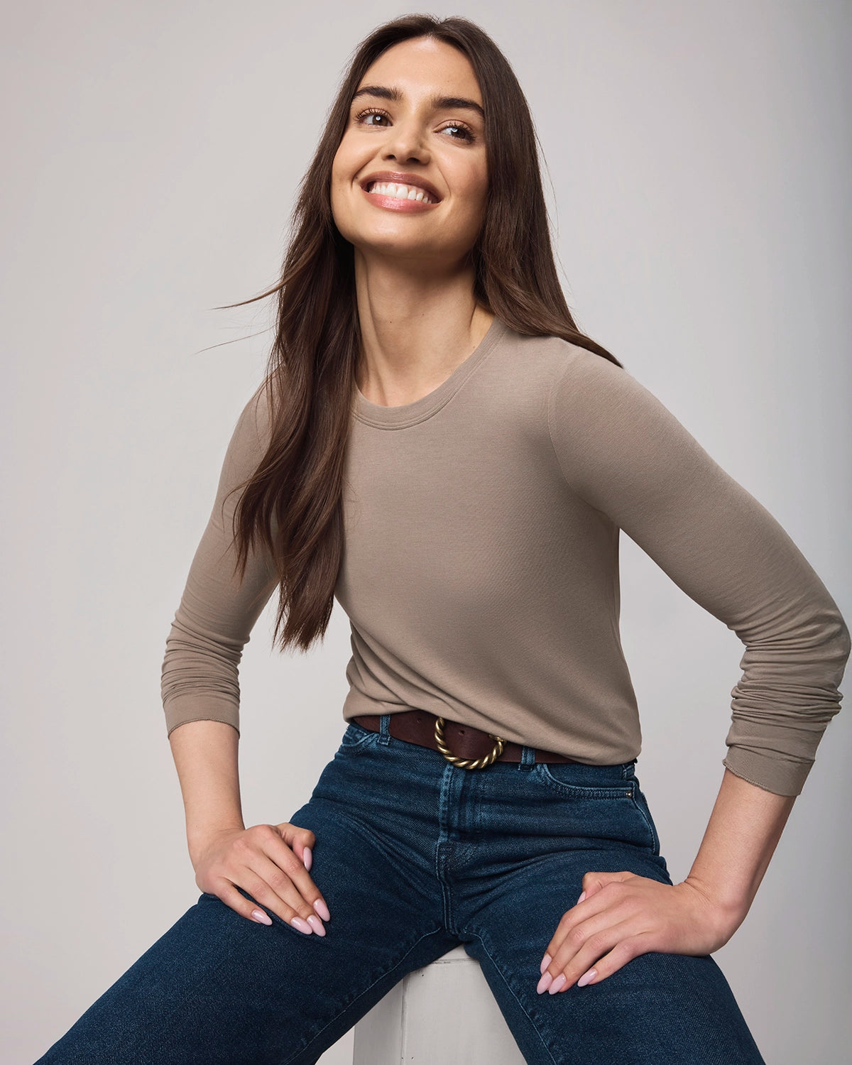 Splendid Bamboo Long Sleeve Tee RF3K540