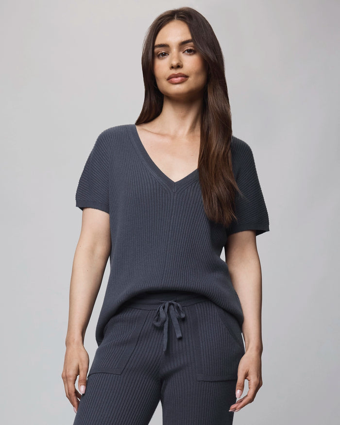 Splendid Georgie V Neck Sweater RF5S000